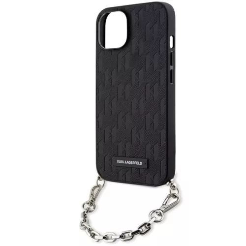 Karl Lagerfeld KLHCP14SSACKLHPK iPhone 14 6.1" fekete/fekete kemény t-3666339122867 5 kép