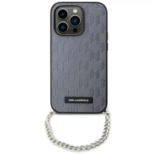 Karl Lagerfeld KLHCP14XSACKLHPG iPhone 14 Pro Max 6.7" ezüst/ezüst k-3666339122935 2 kép