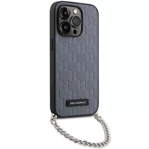 Karl Lagerfeld KLHCP14XSACKLHPG iPhone 14 Pro Max 6.7" ezüst/ezüst k-3666339122935 3 kép