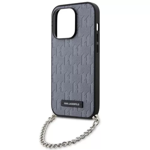 Karl Lagerfeld KLHCP14XSACKLHPG iPhone 14 Pro Max 6.7" ezüst/ezüst k-3666339122935 5 kép