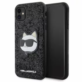 Karl Lagerfeld KLHCN61G2CPK iPhone 11 6.1" fekete/fekete kemény tok G-3666339170028 1 kép