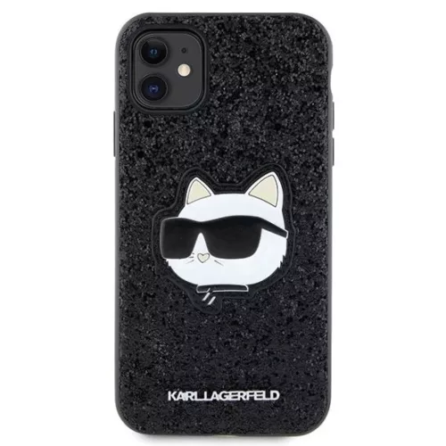 Karl Lagerfeld KLHCN61G2CPK iPhone 11 6.1" fekete/fekete kemény tok G-3666339170028 3 kép