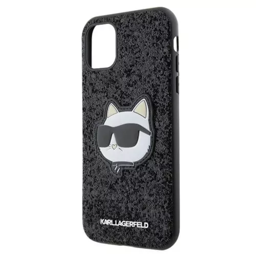 Karl Lagerfeld KLHCN61G2CPK iPhone 11 6.1" fekete/fekete kemény tok G-3666339170028 6 kép
