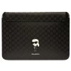 Karl Lagerfeld Saffiano Monogram Ikonik tok 16" laptophoz - fekete