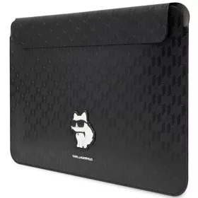 Karl Lagerfeld Saffiano Monogram Choupette 16" laptop táska - fekete-3666339170578 2 kép