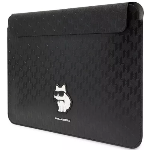 Karl Lagerfeld Saffiano Monogram Choupette 16" laptop táska - fekete-3666339170578 2 kép