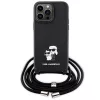Karl Lagerfeld KLHCP14XSAKCPSK tok iPhone 14 Pro Max 6.7" - fekete Cro-3666339165741 2 kép