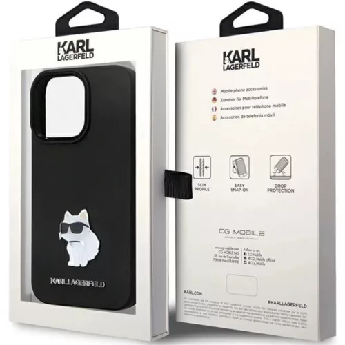 Karl Lagerfeld KLHCP14XSMHCNPK tok iPhone 14 Pro Max 6.7" - fekete szi-3666339166342 8 kép