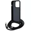  iPhone 15 Pro Fekete Karl Lagerfeld Crossbody Saffiano Monogram Metal-3666339165895 6 kép