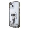Karl Lagerfeld KLHCP15SLKKNSK iPhone 15 6.1" átlátszó kemény tok L-3666339164072 2 kép