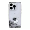  iPhone 15 Pro Max Karl Lagerfeld Liquid Glitter Choupette tok - átl�-3666339164225 3 kép