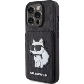  iPhone 15 Pro Max Karl Lagerfeld Saffiano Cardslots és Állványos M-3666339169626 2 kép