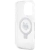  iPhone 15 Pro 6.1" fehér/fehér Karl Lagerfeld kemény tok Ring Stan-3666339168650 7 kép