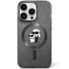 Karl Lagerfeld KLHMN61HGKCNOK iPhone 11 6,1" fekete/fekete kemény tok-3666339162559 1 kép