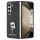 Karl Lagerfeld Saffiano Monogram Ikonik Pin tok Samsung Galaxy Z Fold 5 - fekete