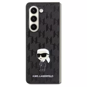 Karl Lagerfeld Saffiano Monogram Ikonik Pin tok Samsung Galaxy Z Fold -3666339174026 2 kép