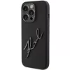  iPhone 15 Pro fekete Karl Lagerfeld Silicone Karl Script tok-3666339168179 2 kép
