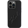  iPhone 15 Pro fekete Karl Lagerfeld Silicone Karl Script tok-3666339168179 3 kép
