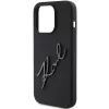  iPhone 15 Pro fekete Karl Lagerfeld Silicone Karl Script tok-3666339168179 6 kép