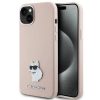 Karl Lagerfeld Szilikon Choupette Metal Pin tok iPhone 15 Plus / 14 Pl-3666339166243 1 kép