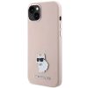 Karl Lagerfeld Szilikon Choupette Metal Pin tok iPhone 15 Plus / 14 Pl-3666339166243 2 kép