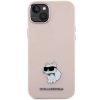 Karl Lagerfeld Szilikon Choupette Metal Pin tok iPhone 15 Plus / 14 Pl-3666339166243 3 kép