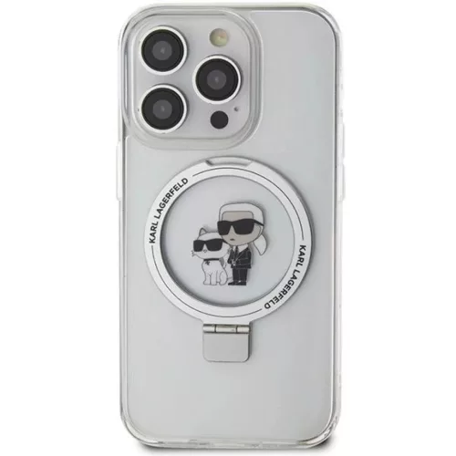 Karl Lagerfeld Ring Stand Karl&Choupette MagSafe tok iPhone 13 Pro Max-3666339168827 3 kép