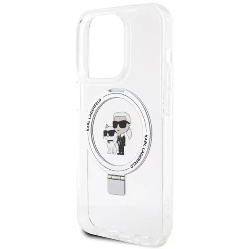 Karl Lagerfeld Ring Stand Karl&Choupette MagSafe tok iPhone 13 Pro Max-3666339168827 6 kép