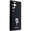 Karl Lagerfeld Silicone Ikonik Metal Pin tok Samsung Galaxy S23 Ultra -3666339242282 4 kép