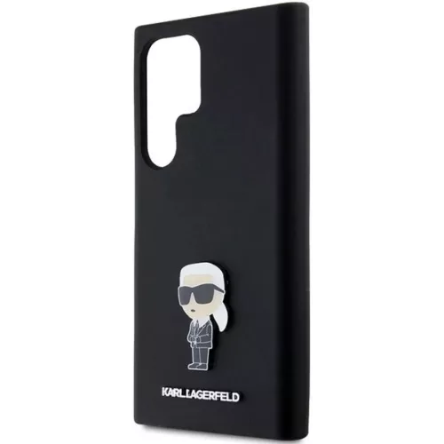 Karl Lagerfeld Silicone Ikonik Metal Pin tok Samsung Galaxy S23 Ultra -3666339242282 6 kép