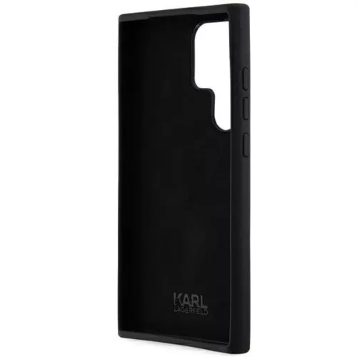 Karl Lagerfeld Silicone Ikonik Metal Pin tok Samsung Galaxy S23 Ultra -3666339242282 7 kép