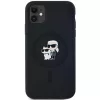 Karl Lagerfeld Szilikon Karl & Choupette MagSafe tok iPhone 11 -hez - -3666339253943 3 kép