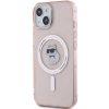 Karl Lagerfeld IML Choupette MagSafe tok iPhone 15 - rózsaszín-3666339162474 2 kép