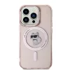 Karl Lagerfeld IML Choupette MagSafe tok iPhone 14 Pro - rózsaszín-3666339162498 3 kép