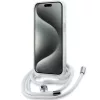  iPhone 13 átlátszó Karl Lagerfeld IML Choupette fej & zsinór MagS-3666339287054 4 kép