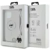  iPhone 13 átlátszó Karl Lagerfeld IML Choupette fej & zsinór MagS-3666339287054 7 kép