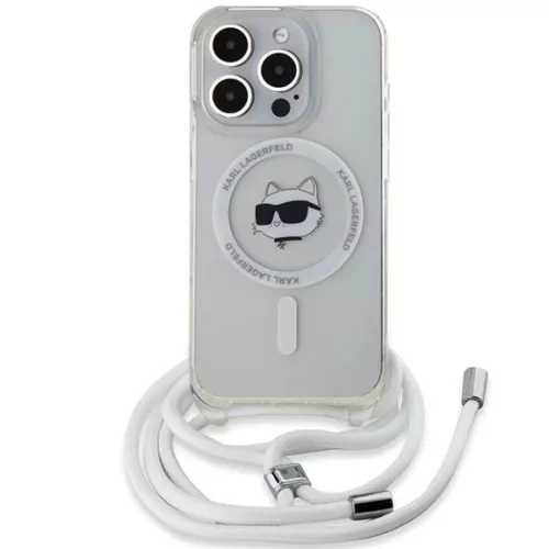 Karl Lagerfeld IML Choupette Head & Cord MagSafe tok iPhone 14 Pro Max-3666339287115 2 kép