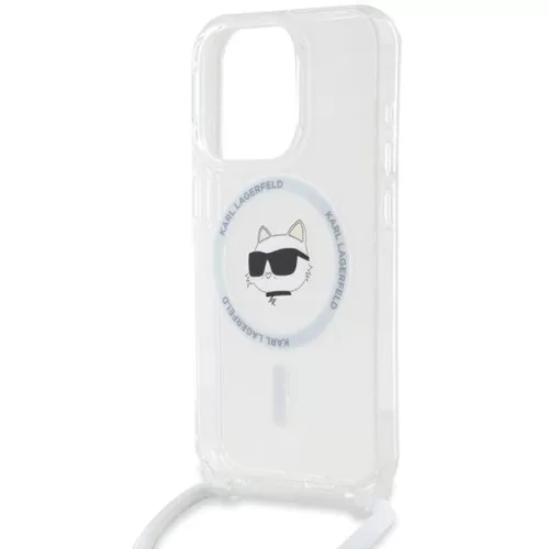 Karl Lagerfeld IML Choupette Head & Cord MagSafe tok iPhone 14 Pro Max-3666339287115 5 kép
