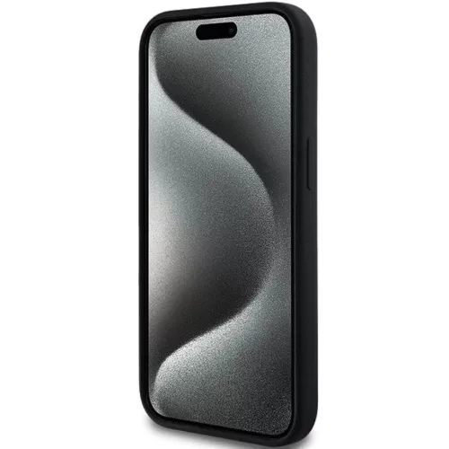  iPhone 15 Plus / 14 Plus Fekete Karl Lagerfeld Szilikon Choupette Fej-3666339257279 5 kép