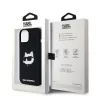  iPhone 15 Plus / 14 Plus Fekete Karl Lagerfeld Szilikon Choupette Fej-3666339257279 8 kép