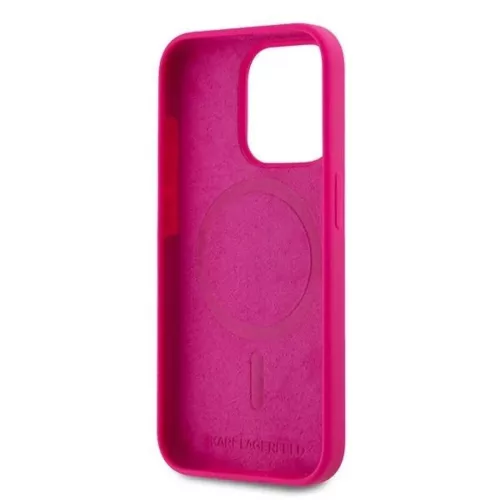  iPhone 15 Pro Max Karl Lagerfeld Silicone Choupette Head MagSafe tok -3666339257439 7 kép