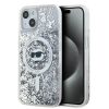 Karl Lagerfeld Liquid Glitter Choupette Head MagSafe tok iPhone 15 - �-3666339285685 1 kép