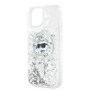  iPhone 14 Átlátszó Karl Lagerfeld Liquid Glitter Choupette Head Ma-3666339285685 6 kép