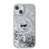  iPhone 15 Plus / 14 Plus Átlátszó Karl Lagerfeld Liquid Glitter Ch-3666339285739 3 kép