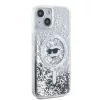  iPhone 15 Plus / 14 Plus Átlátszó Karl Lagerfeld Liquid Glitter Ch-3666339285739 4 kép