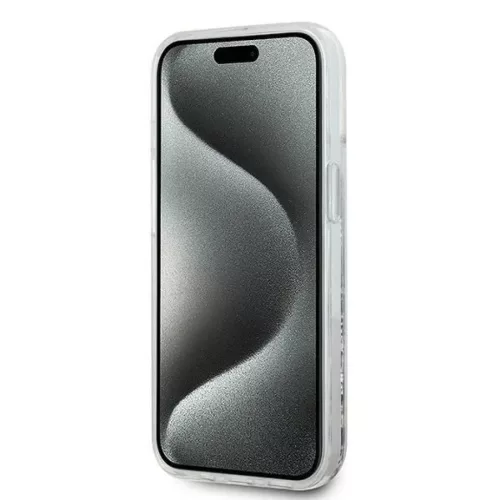 iPhone 15 Plus / 14 Plus Átlátszó Karl Lagerfeld Liquid Glitter Ch-3666339285739 5 kép