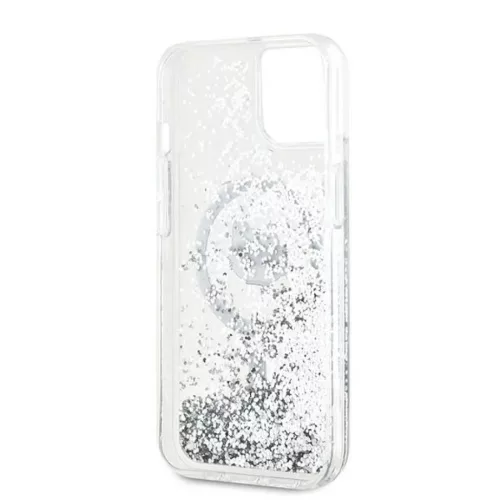  iPhone 15 Plus / 14 Plus Átlátszó Karl Lagerfeld Liquid Glitter Ch-3666339285739 7 kép
