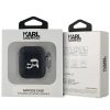 Karl Lagerfeld Monogram Karl & Choupette Fej tok AirPods 1/2 - fekete-3666339283551 3 kép