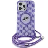  iPhone 15 Pro Max Lila Karl Lagerfeld IML Crossbody Monogram Karl & C-3666339286736 2 kép