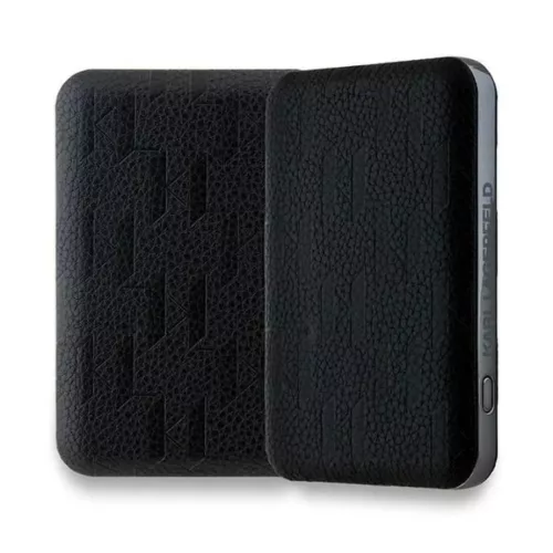 Karl Lagerfeld Powerbank inductive KLPB5FPGKSCHHK 16W 5000mAh fekete/f-3666339283926 3 kép